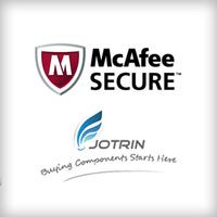 McAfee SECURE Certification for Jotrin Electronics